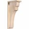Ekena Millwork Yorktown Smooth Corbel w/Backplate, Douglas Fir, 5 1/2"W x 10"D x 22"H COR06X10X22YOR01SDF - alternate 1